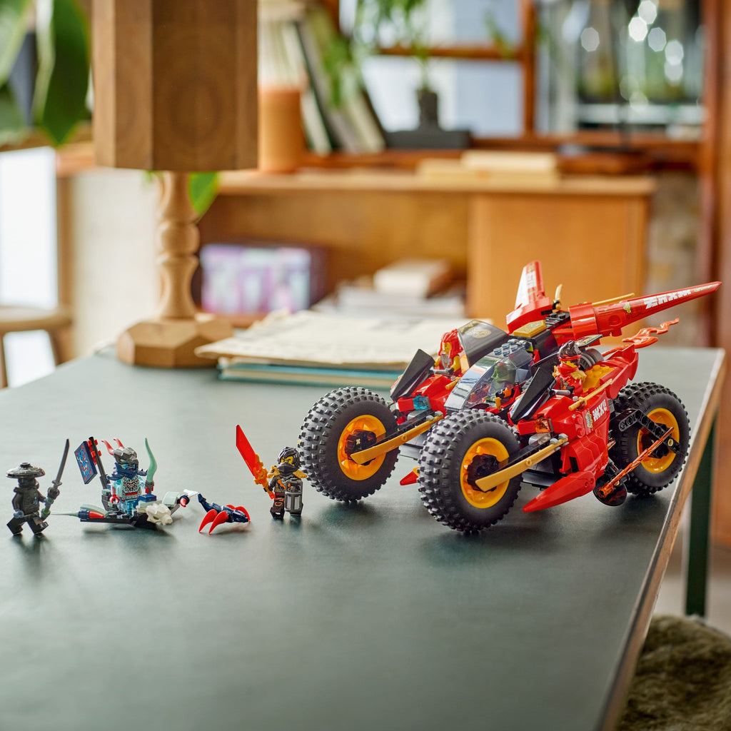 Lego Ninjago 71844 Set Chwarae Cerbyd Ymladd Ninja ar gyfer Plant 8 Oed ac yn Hŷn