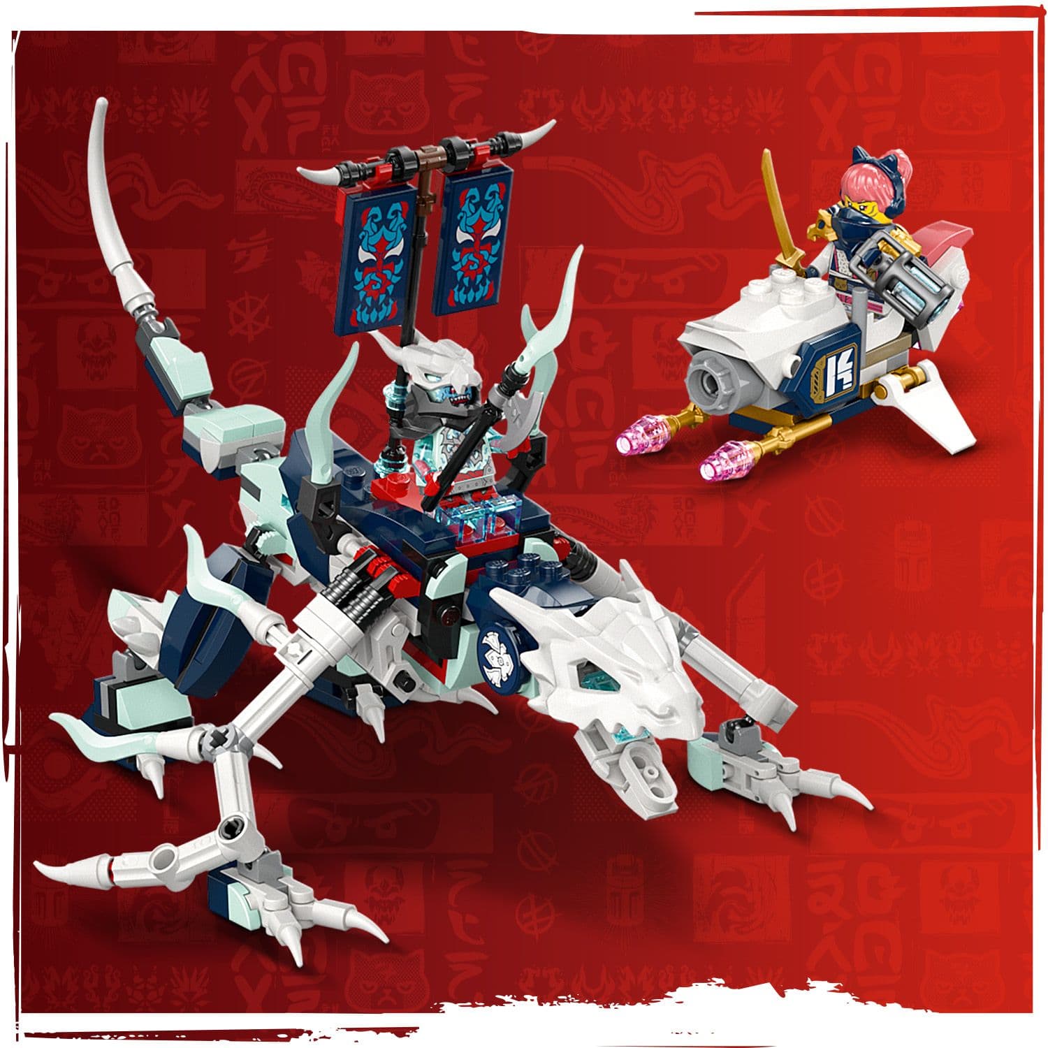 Lego Ninjago 71845 Set Adeiladu Mech Jet Lloyd ar gyfer Plant 9 Oed a Hŷn