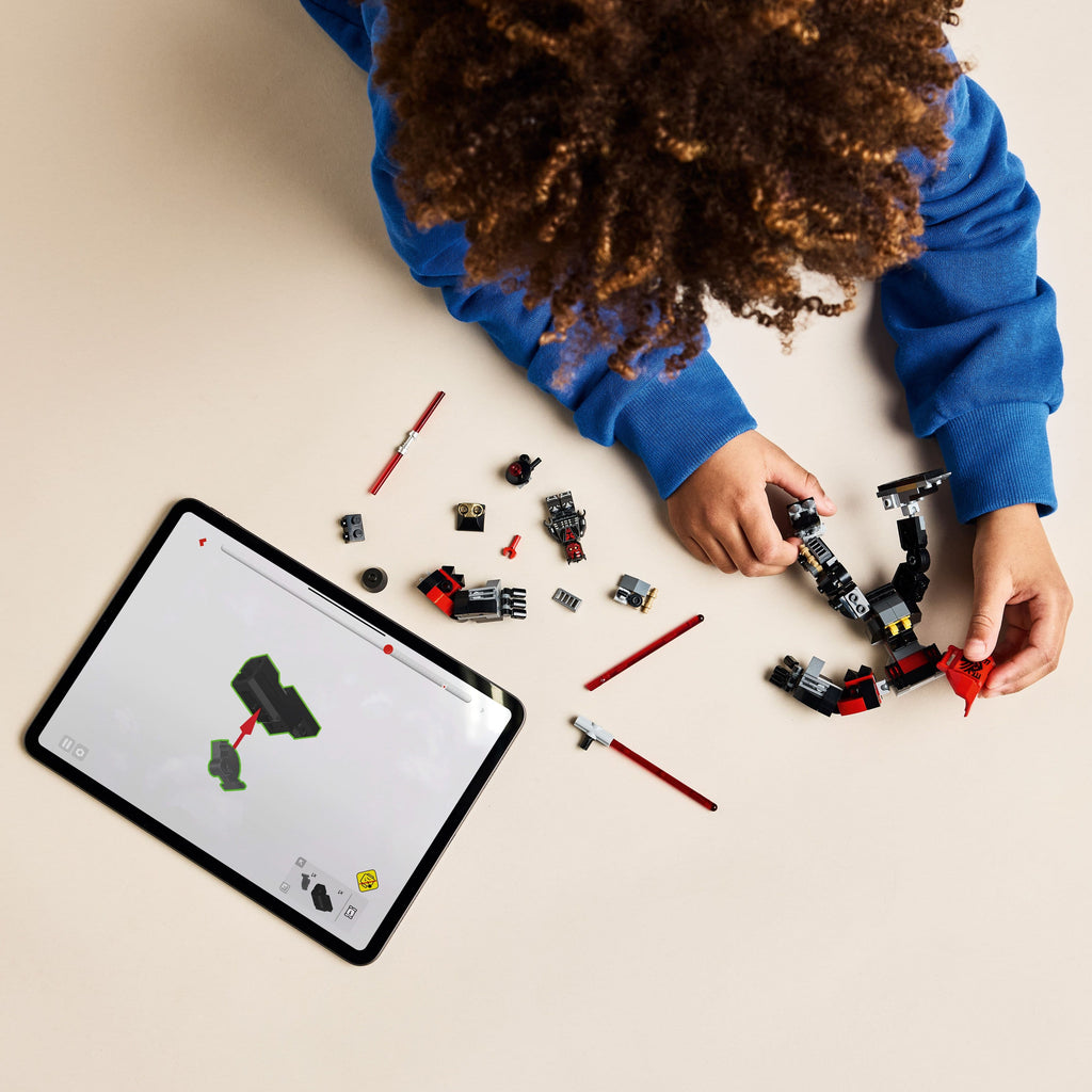 Set Chwarae Adeiladu Mech Darth Maul Lego Star Wars 75411 ar gyfer Plant 6 Oed a Hŷn