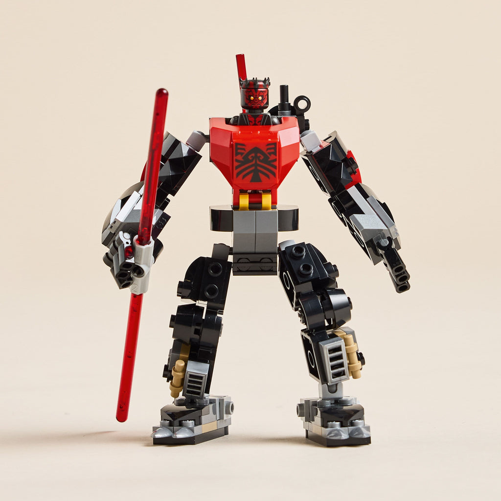 Set Chwarae Adeiladu Mech Darth Maul Lego Star Wars 75411 ar gyfer Plant 6 Oed a Hŷn