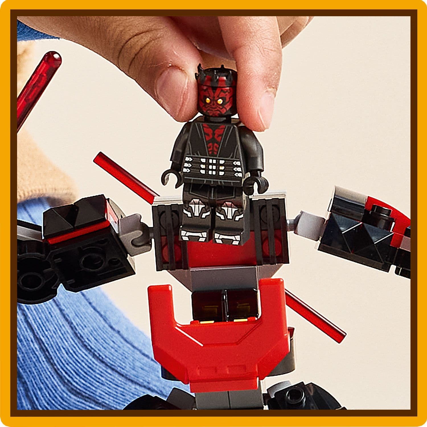 Lego Star Wars 75411 Darth Maul Mech Buildable Playset for Ages 6 & Up
