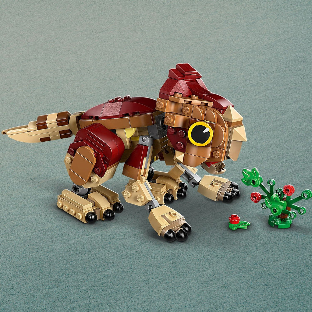 Lego Jurassic World 76970 Deinosor Bach Dolores: Aquilops ar gyfer Plant 7+ oed