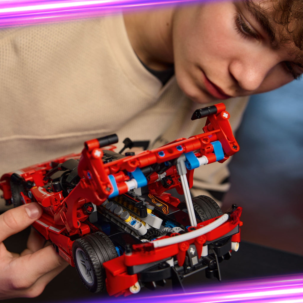 Set Chwarae Car Adeiladadwy Lego Technic 42212 Ferrari FXX K ar gyfer Plant 10 Oed a Hŷn
