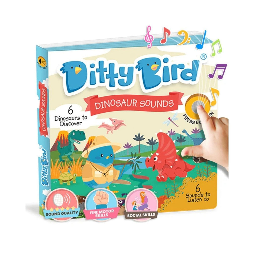 Ditty Bird Dinosaur Sounds Book