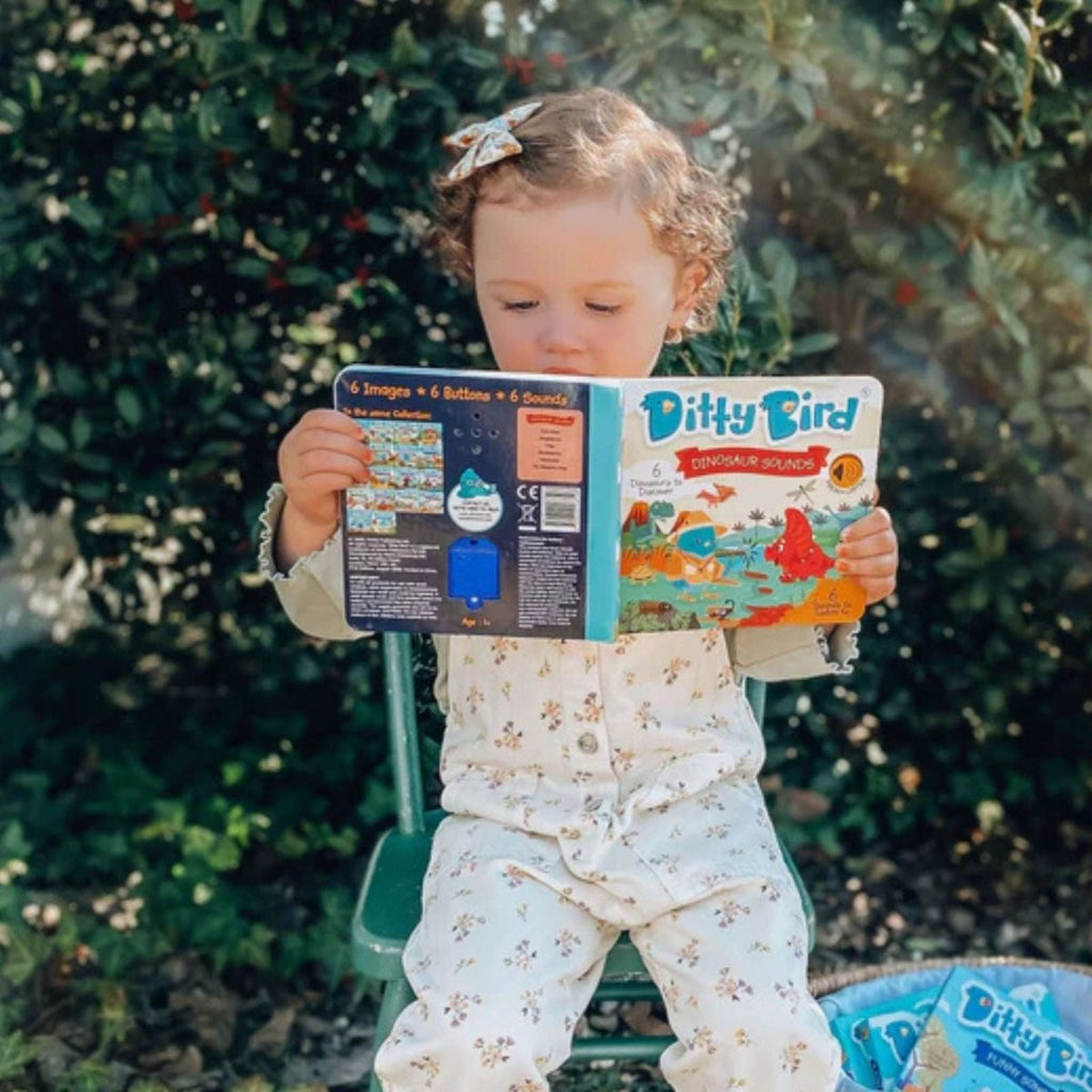 Ditty Bird Dinosaur Sounds Book