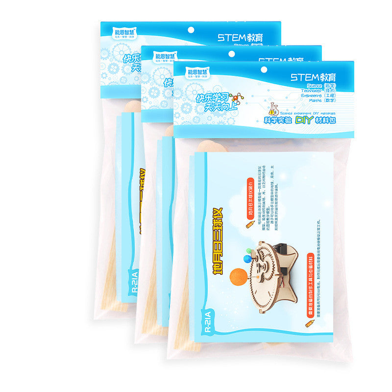 Cit Gwyddoniaeth Addysgol ar gyfer Adeiladu Model y Ddaear, y Lleuad a'r Haul