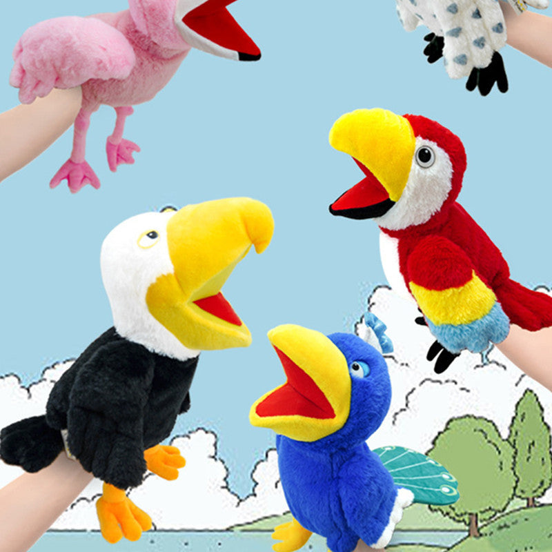 Kyorochan and Friends Plush Hand Puppet Set