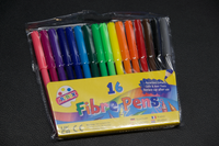 Peniau Ffibr Artbox pecyn o 16