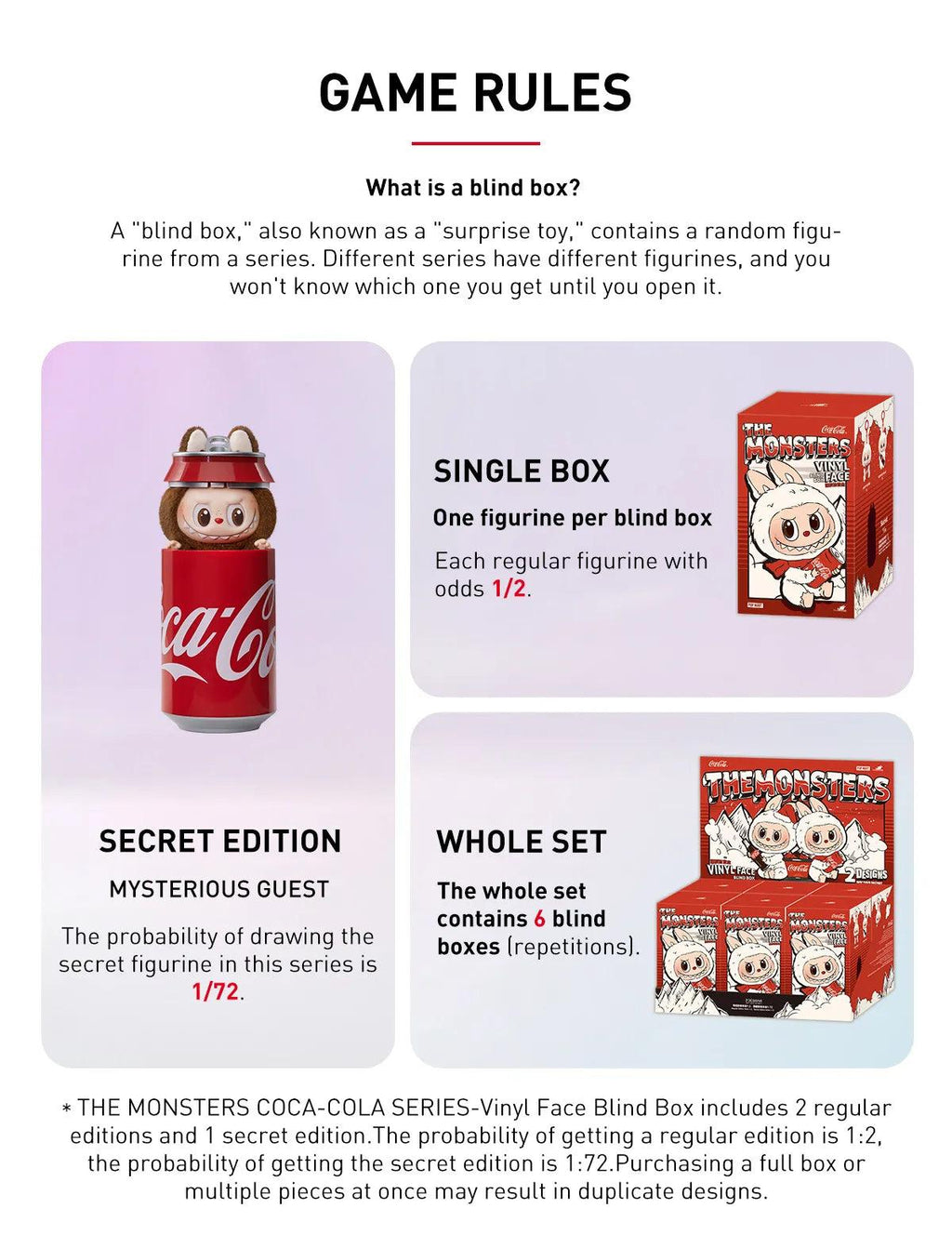 Pop Mart Labubu V3 The Monsters Coca Cola Blind Box