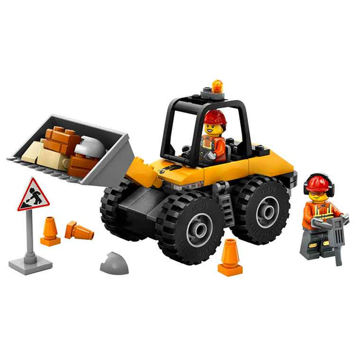 LEGO 60450 Llwythwr Olwyn Adeiladu Melyn