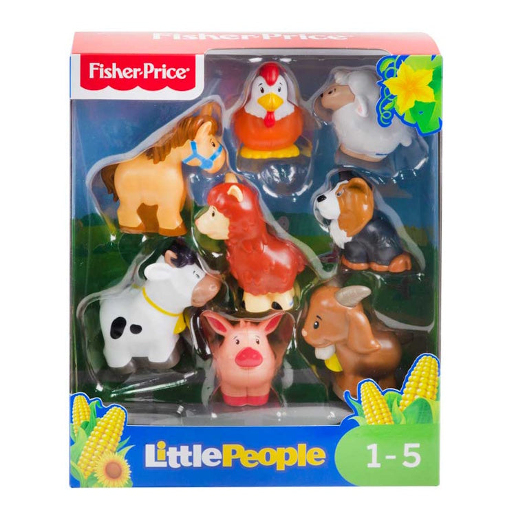 Fisher Price Ffrindiau Anifeiliaid Fferm y Bobl Fach