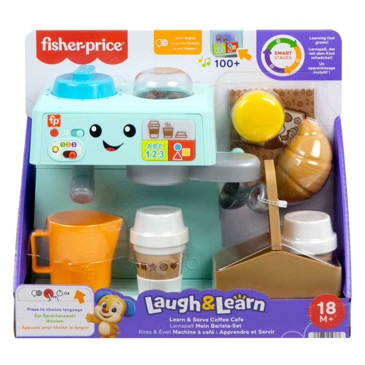 Fisher Price - Chwerthin a Dysgu Coffi Dysgu a Gweini