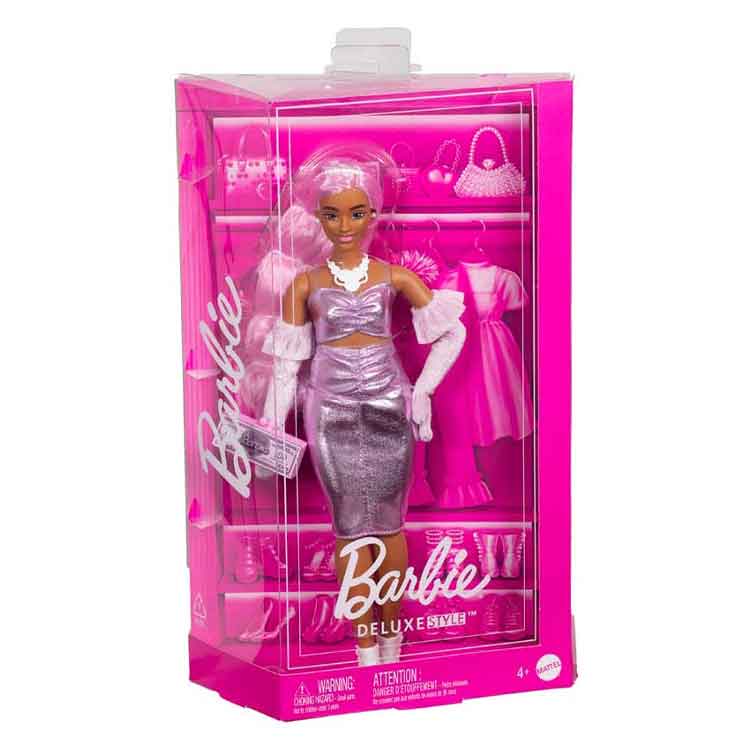 Arddull Foethus Barbie - Metelaidd