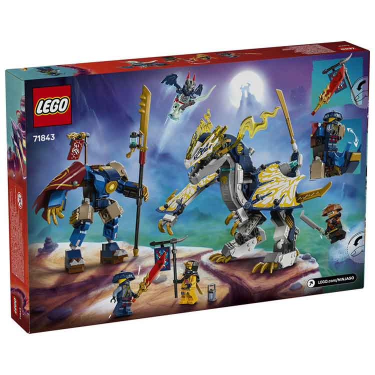 LEGO 71843 Rogue's Mech Dragon Rider – Allworths Bazaar Ltd