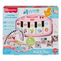 Fisher Price - Campfa Cicio a Chwarae Tywynnu a Thyfu Piano Pinc