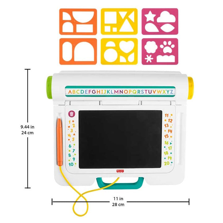Desg Dysgu a Dwdlo Fisher Price