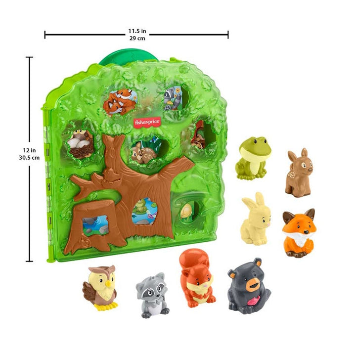 Cês Cario Ffrindiau Coedwig Pobl Bach Fisher Price