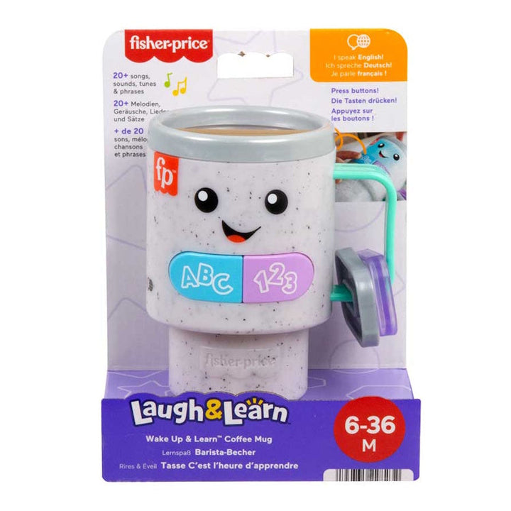 Mwg Coffi Deffro a Dysgu Fisher Price