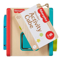 Ciwb Gweithgaredd Pren Fisher Price