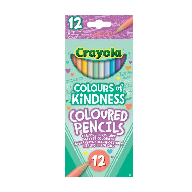 Pensiliau Lliwiau Caredigrwydd Crayola