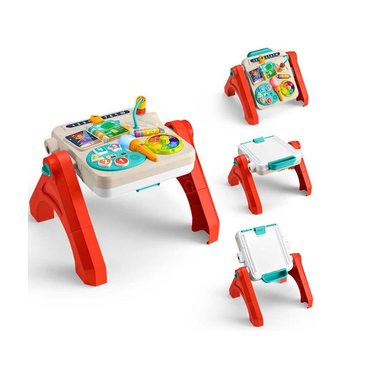 Bwrdd Gweithgareddau a Lluniadu 4-mewn-1 Chwerthin a Dysgu Fisher Price