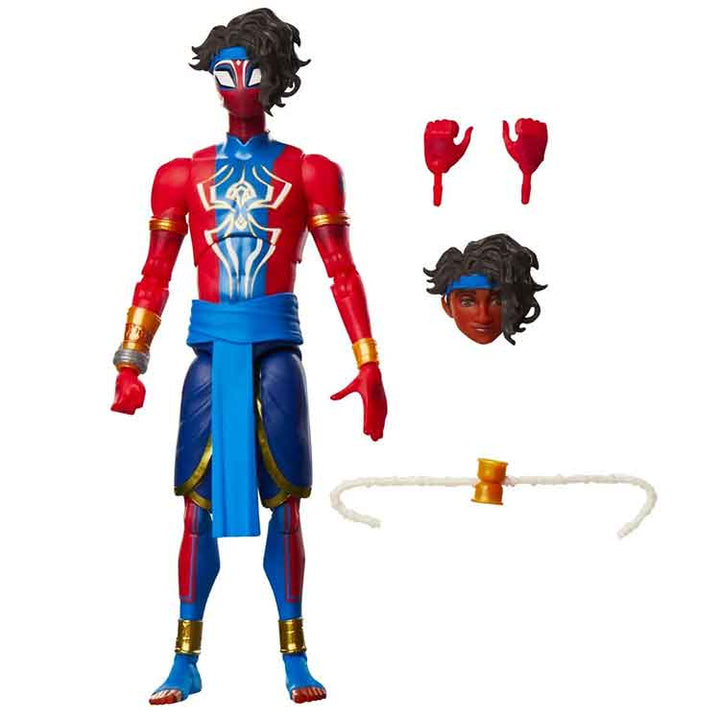 Ffigwr Gweithredu 6 Modfedd Spider-Man Across The Spider-Verse Marvel Legends Pavitr Prabhakar 2099