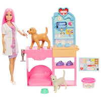 Doli ac Ategolion Clinig Milfeddygol Bwrw Cyflym Barbie