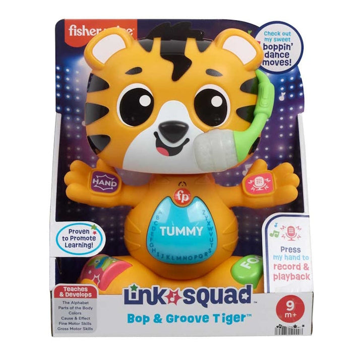 Fisher Price - Teigr Bop a Dysgu Link Squad