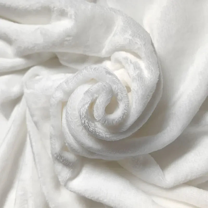 Blanced Fflanel Soffa Gaeaf G-Gabbys D-Tŷ Doliau Gwely Cynnes Hyfryd 