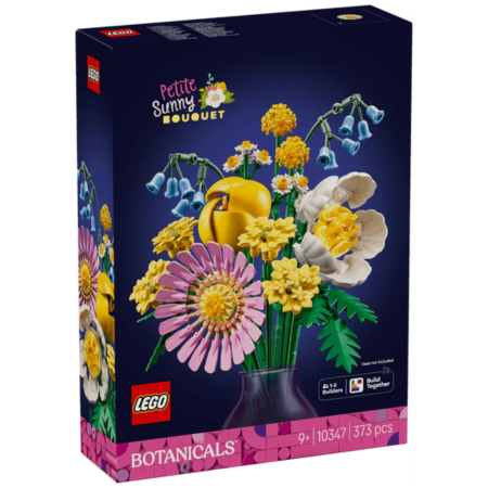 Lego Botanicals 10347 Bouquet Bach Sloneog Adeiladadwy, Anrheg i Bersonau 9+ oed