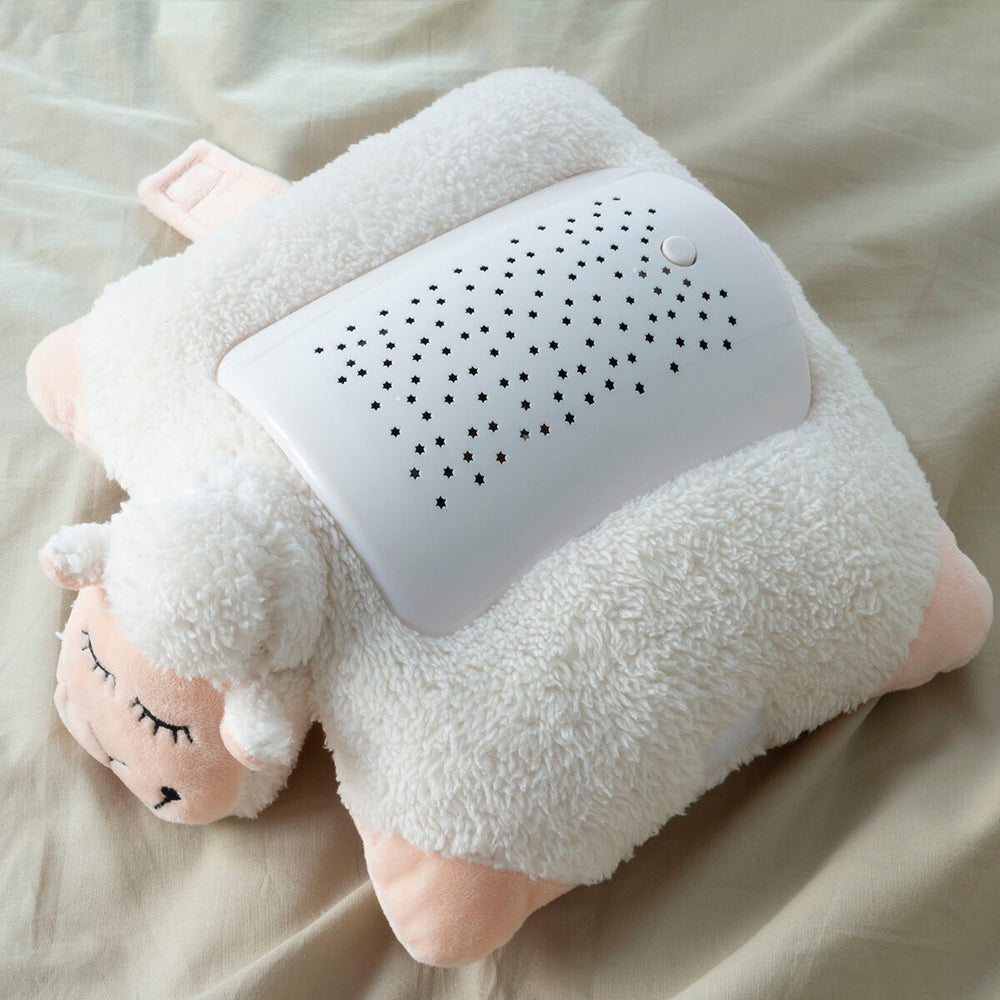 Plush Toy Projector Sheep InnovaGoods with star projection feature for children's room decor.