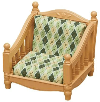 Set Dodrefn Ystafell Fyw Gyfforddus Sylvanian Families, ar gyfer plant 3 oed a hŷn.