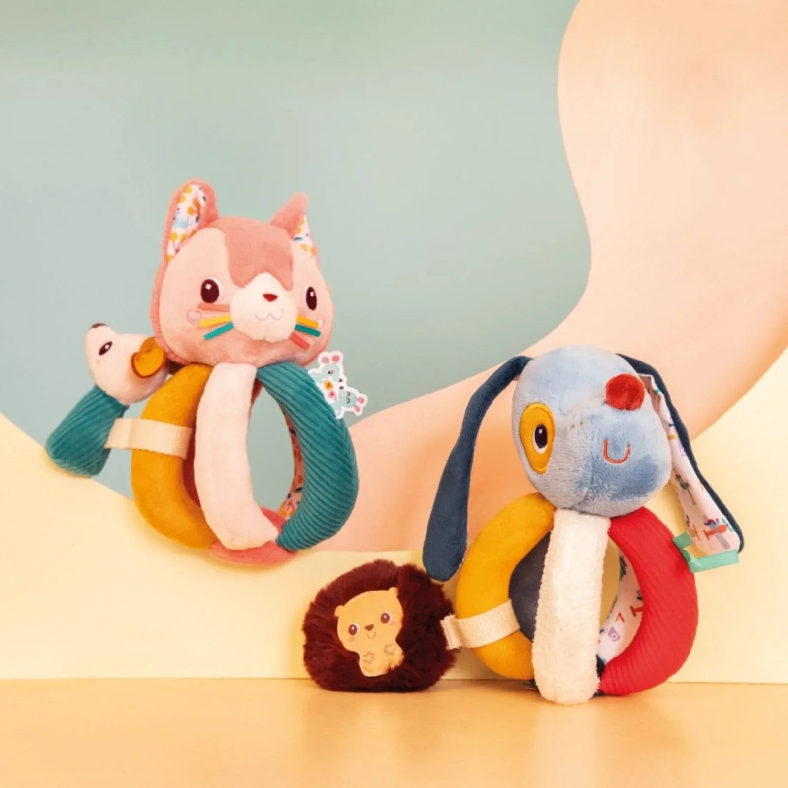 Lilliputiens Jeanne Rattle with Handles