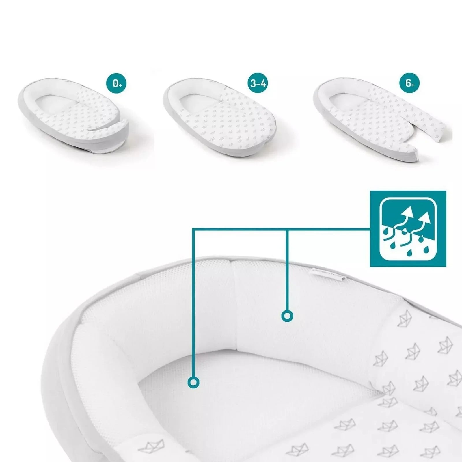 Doomoo Cotton Cocoon - Origami Boats