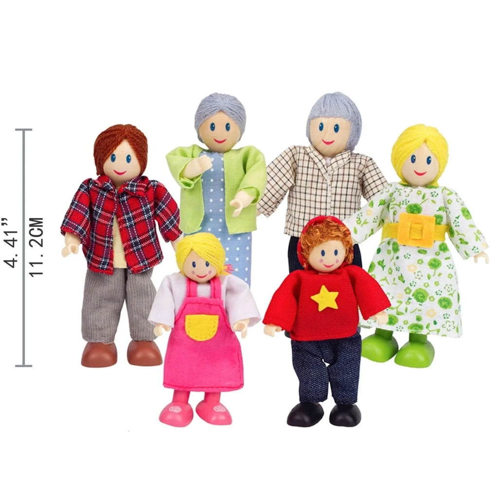 Hape Happy Family - Gorllewinol (neu Ewropeaidd)