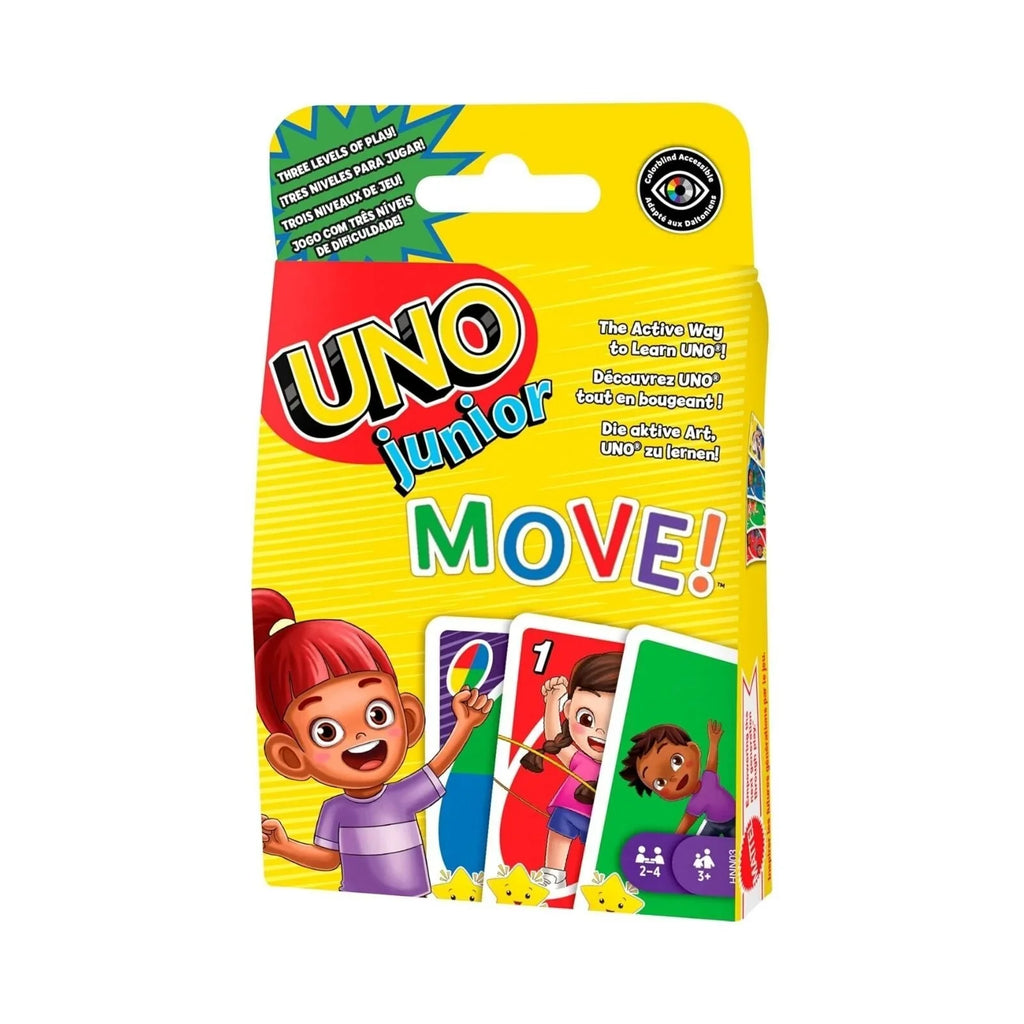 Gêm Gardiau Mattel Uno Junior Move