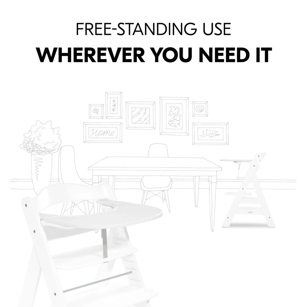 Hauck Alpha Click Tray - Gwyn