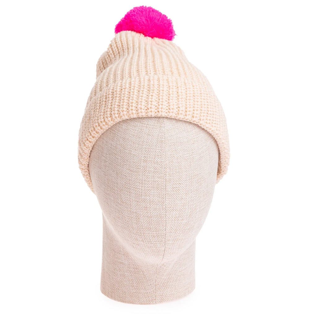 Beanie HelloBaby i Ferched - Ecru