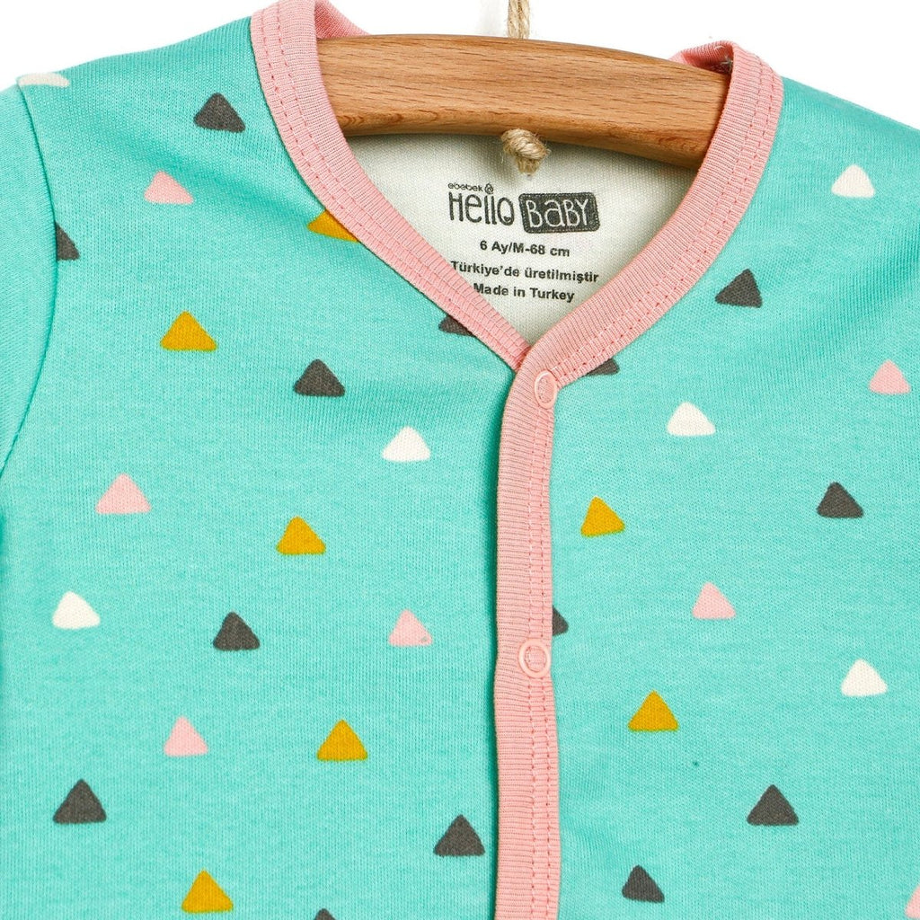 Set Pyjamas Sylfaenol HelloBaby i Ferched