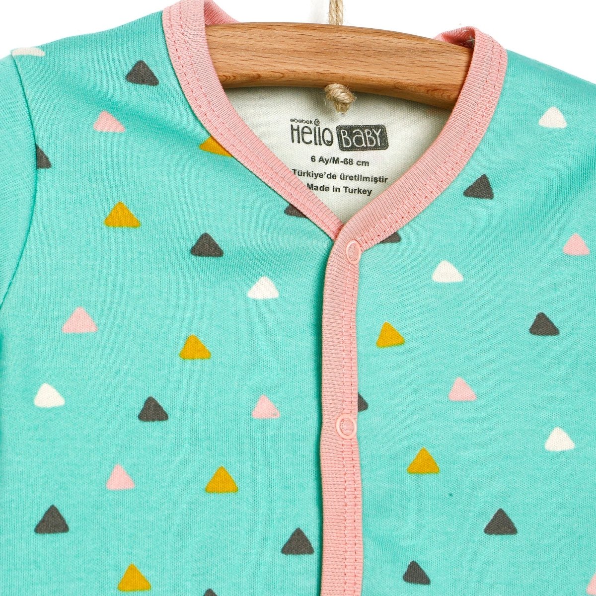 Set Pyjamas Sylfaenol HelloBaby i Ferched