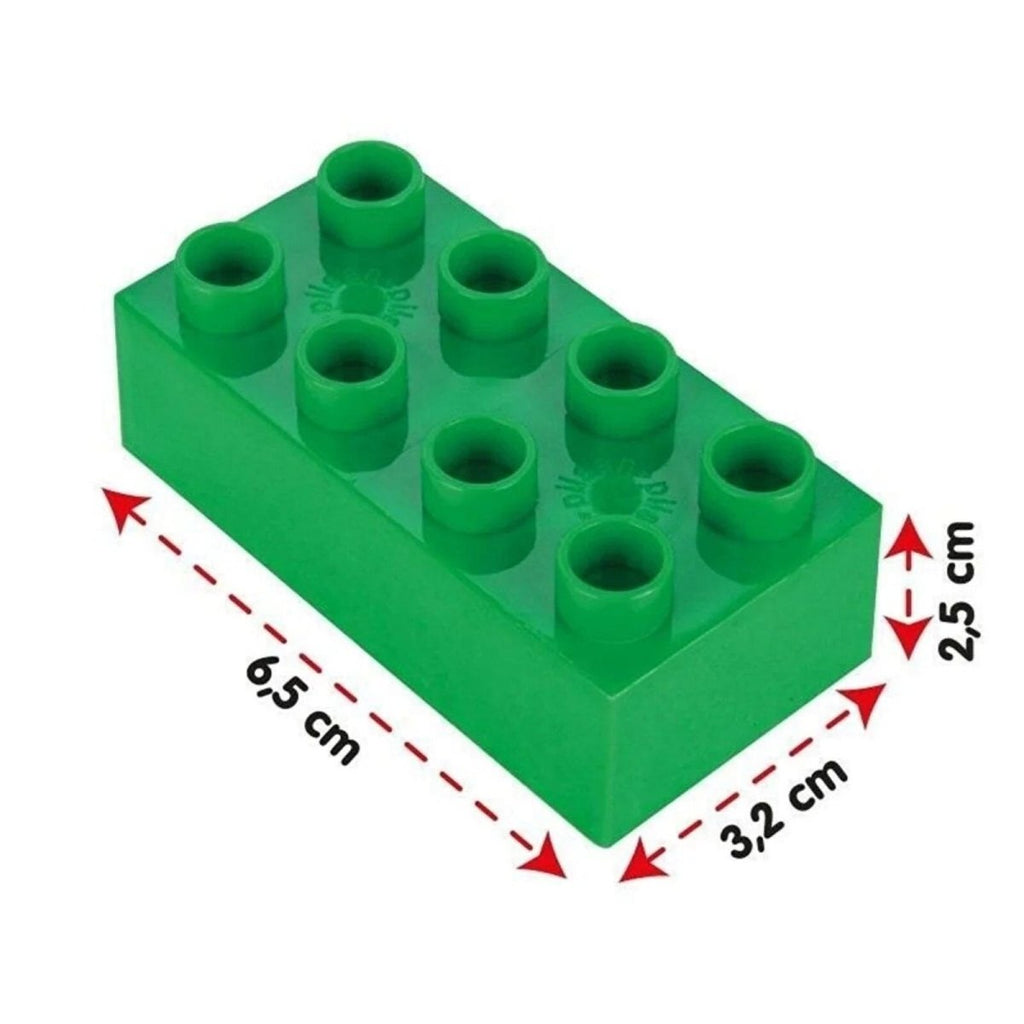 Blociau Brics Lliwgar Pilsan Macro 6
