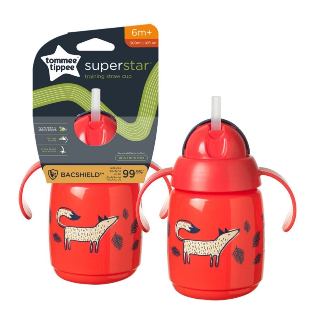 Tommee Tippee Trainer Straw 6+ Mis 300ml
