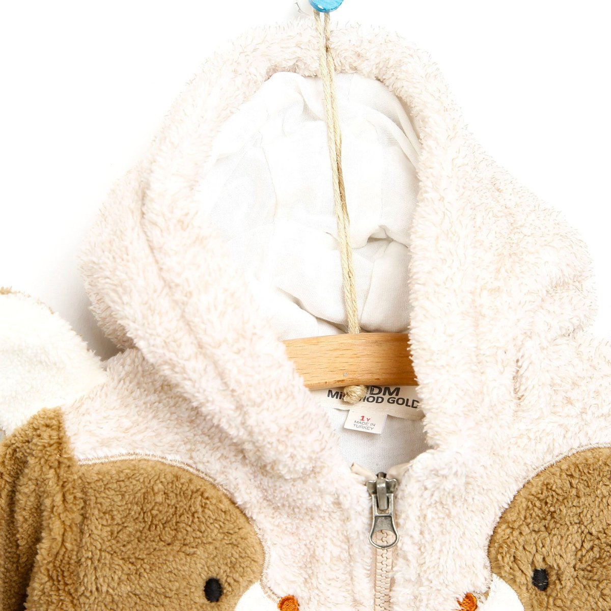 Siwmpsuit Traed i Fabanod Midimod Newborn Cute Bears Welsoft - Beige