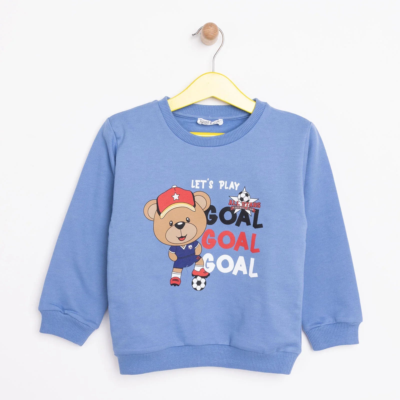 Crys Chwys HelloBaby Basic Low Raised Goal Printiedig