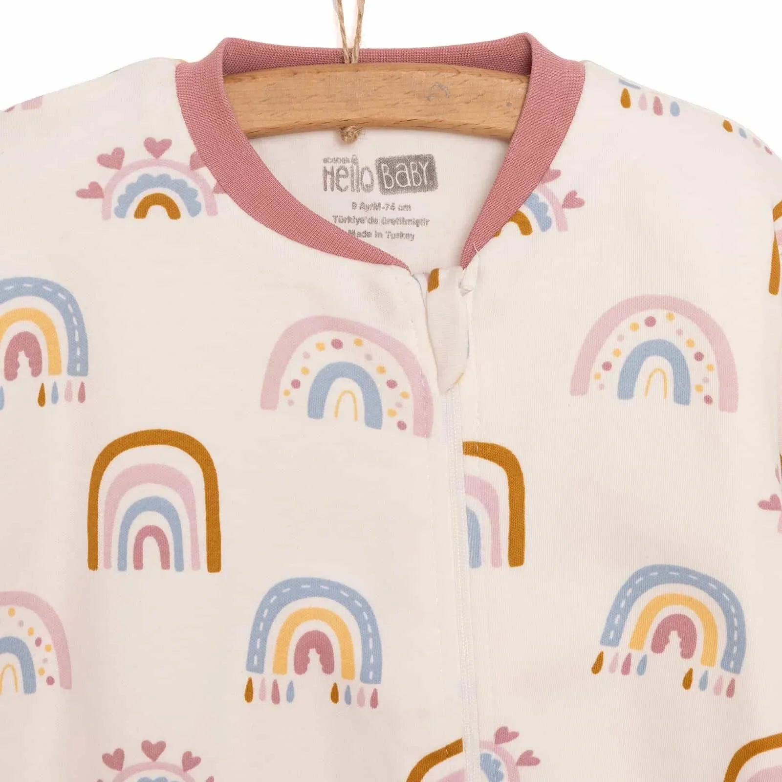 HelloBaby Girl Sleepsuit - Ecru