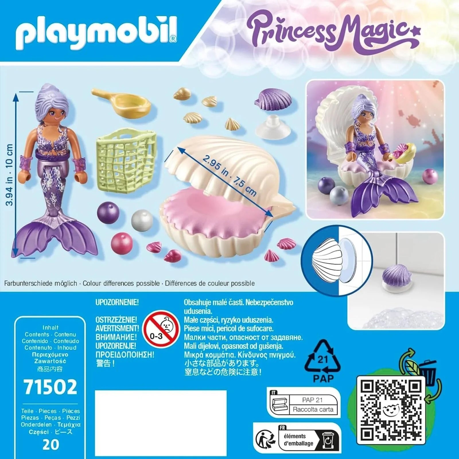 Playmobil Princess Magic 71502 Morforwyn gyda Chryhell Berlog