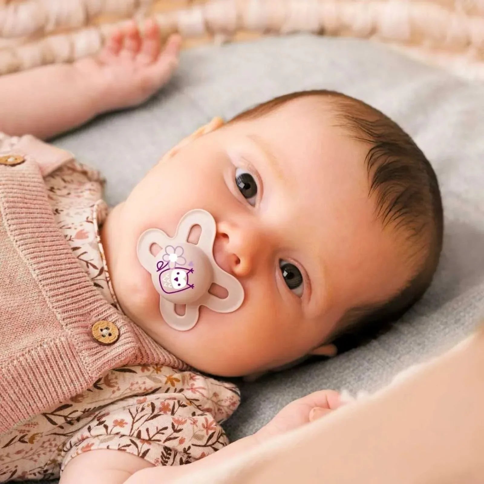 MAM Original Start Soother 0-2 months Pecyn o 2 - Pinc