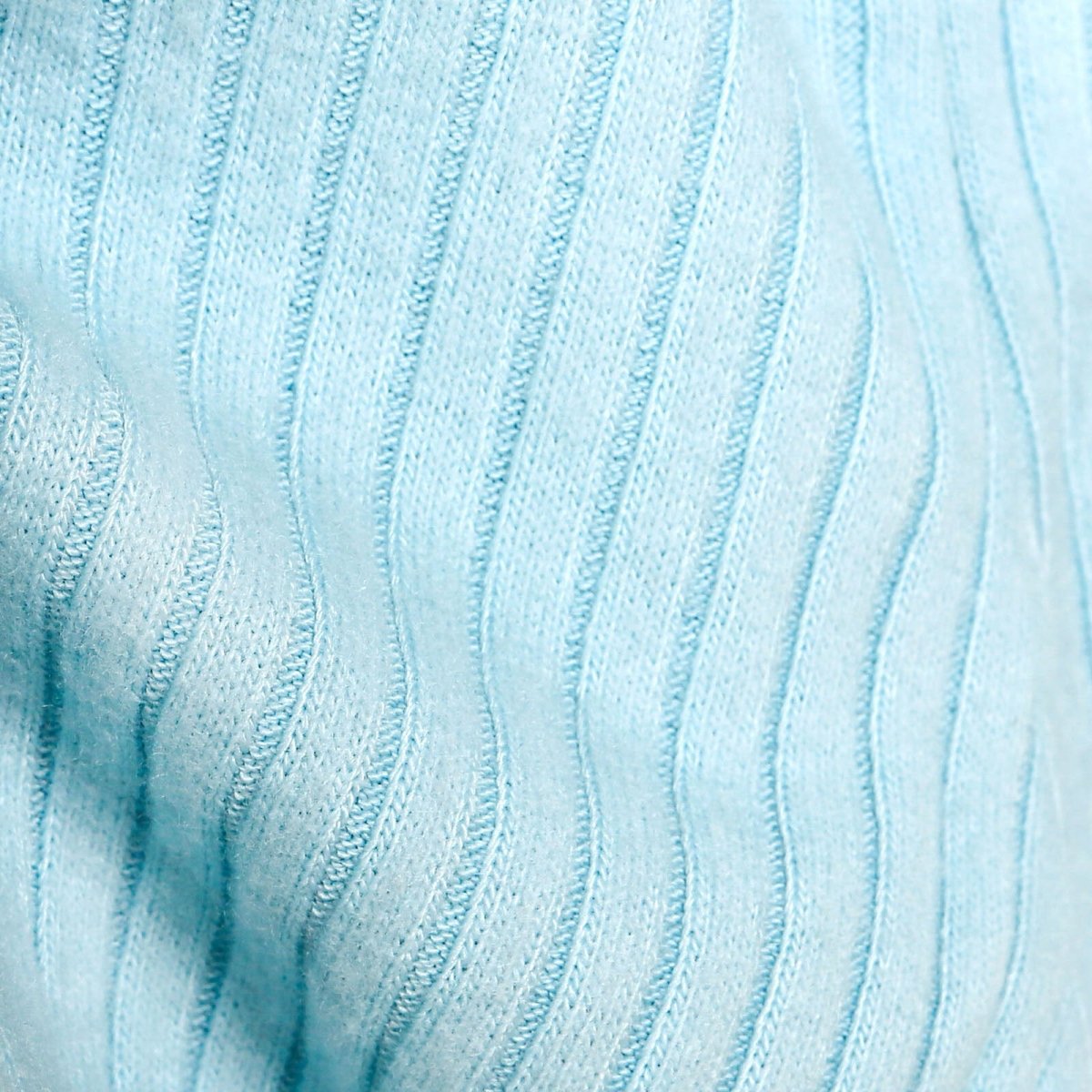 Crys Chwys Tuffy â Choleri - Heb Draed ar y Gwaelod - Glas Ysgafn