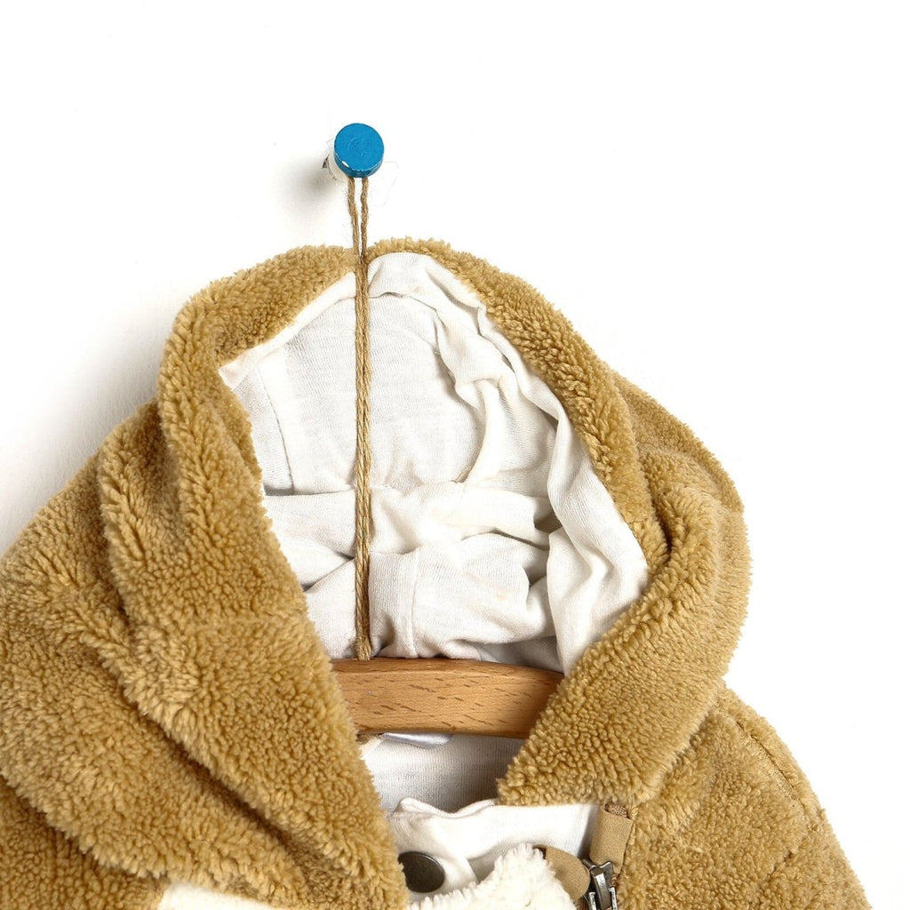 Siwmpsuit Traed Kangaroo Welsoft Midimod i Fabanod - Brown