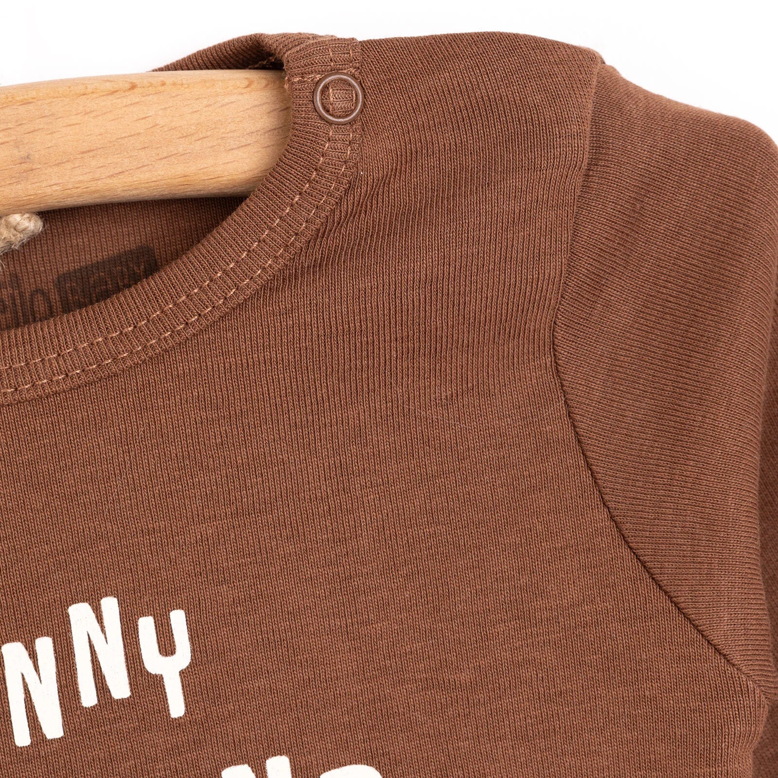 Siwtiau Corff Bachgen HelloBaby â Llewys Hir (Pecyn o 2) - Beige